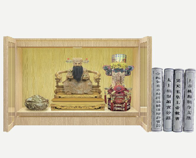 富里藏金展示牆